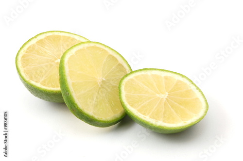 fresh lemon fruit isolated on a white background