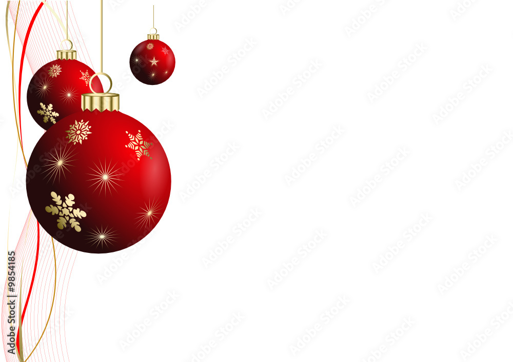 arrière-plan rouge de Noël