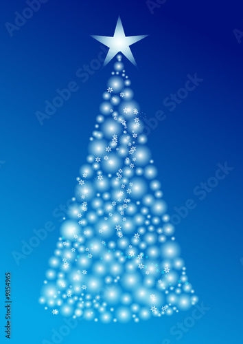 sapin illuminé