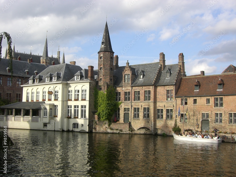 Canal à Bruges