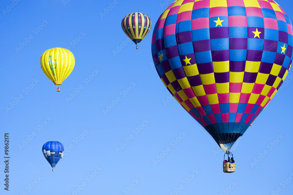 Fototapeta premium hot air balloons