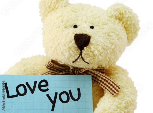 Teddy bear toy with 