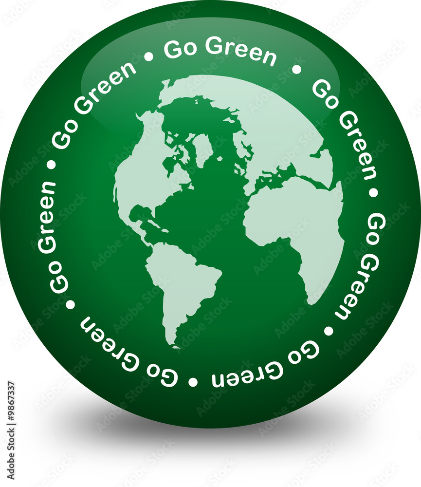 Go Green Icon Go Green Icon