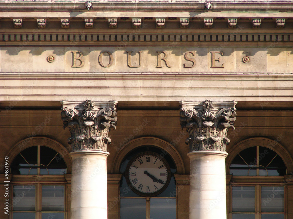 Fototapeta premium La bourse de Paris