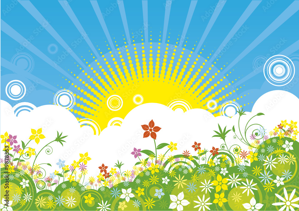 Spring background