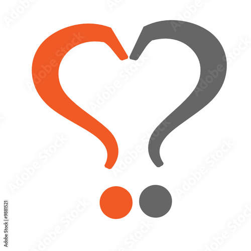 Frage herz liebe