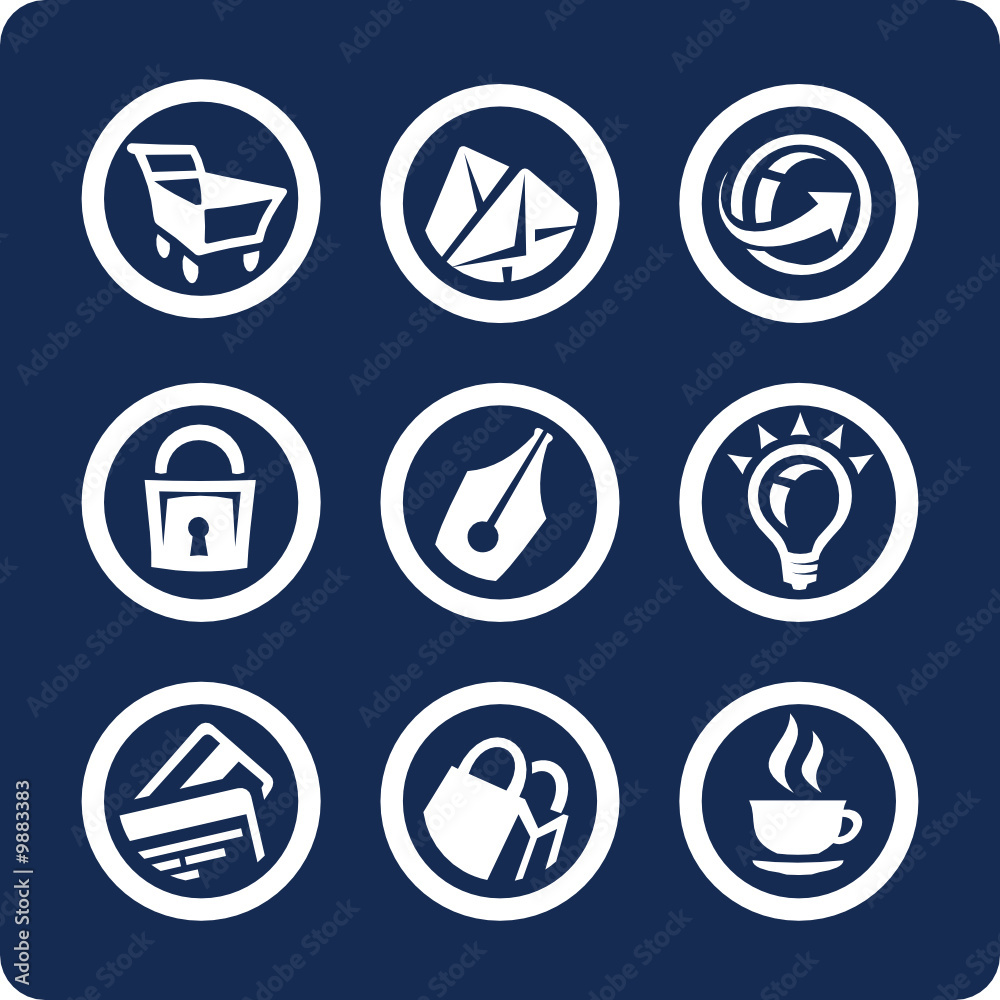 Website and Internet vector icons (set 2, part 2) Website and Internet vector icons (set 2, part 2)