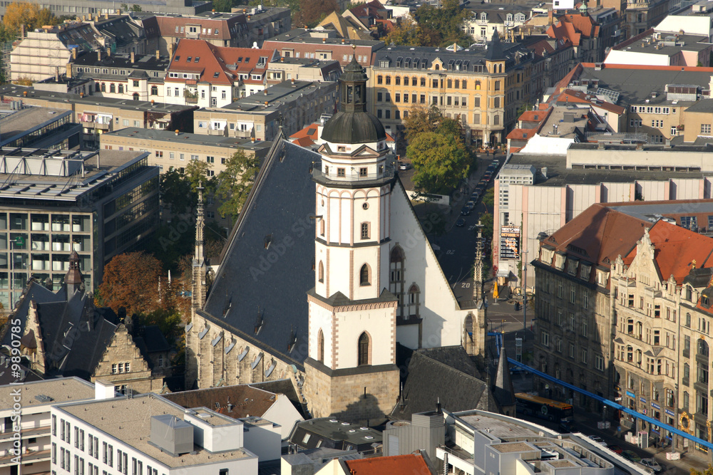Obraz premium Leipzig Thomaskirche