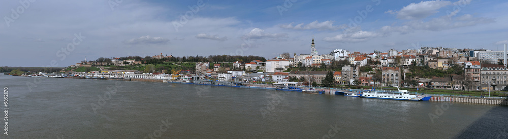 Panorama of Belgrade, Serbia