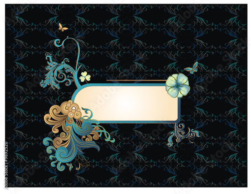 banner clasico en vector