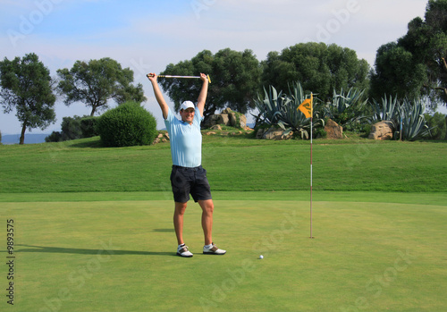 Golf - Erfolg, Sieg, Gewinn