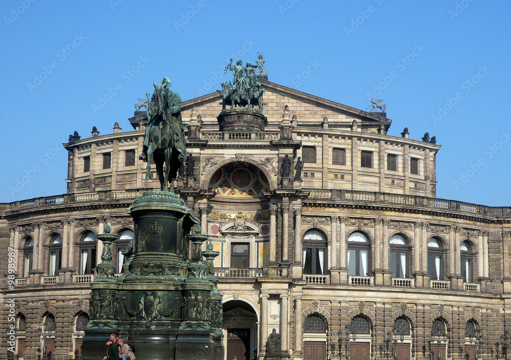 L'opéra de Dresde (Semperoper)