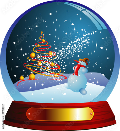 Christmas magic ball