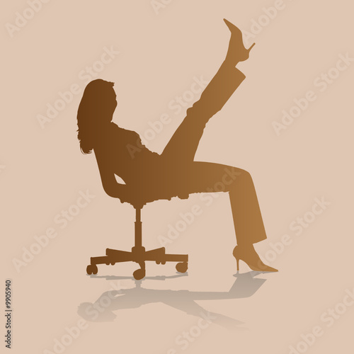 Une femme fait son show
