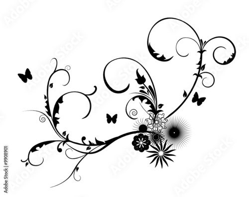 beautiful flower vector design