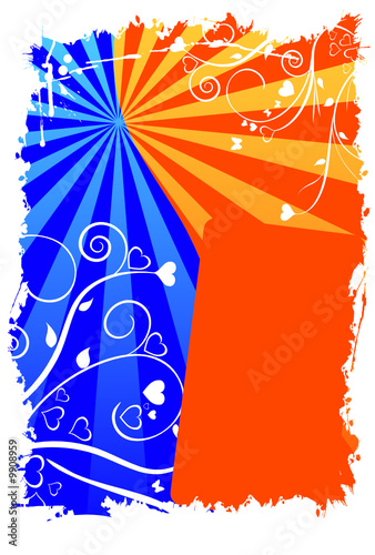 vector background with space for messages