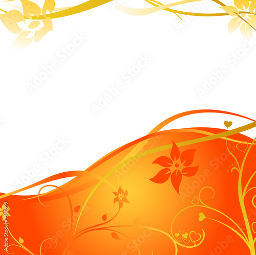 flower vector ornaments