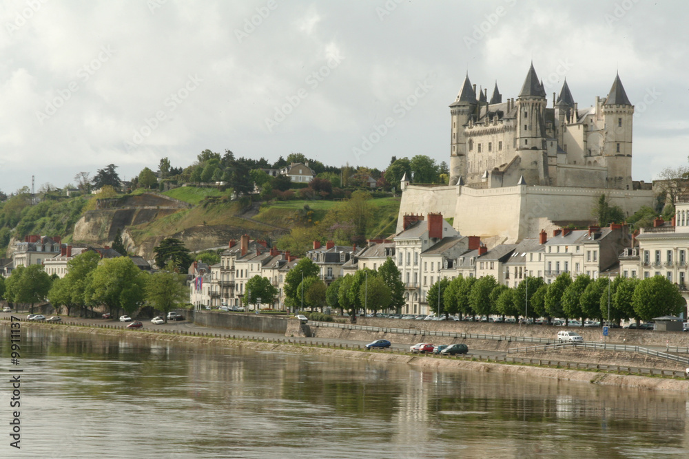 Saumur, castello sulla Loira