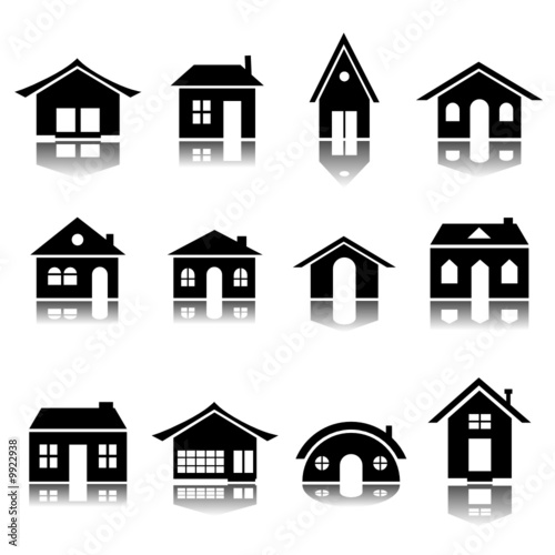 house icon set