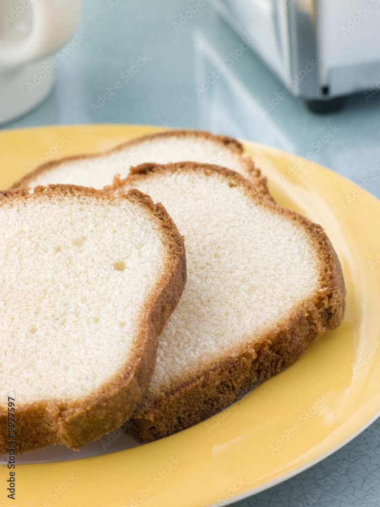 Slices Of Pound Cake Slices Of Pound Cake