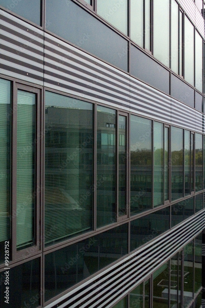 Obraz premium Glas-Fassade