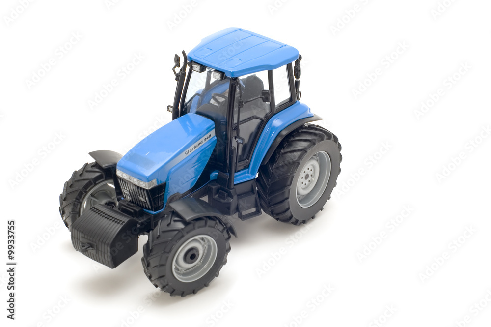 object on white - toy - tractor object on white - toy - tractor