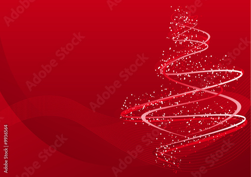 Vector christmas tree