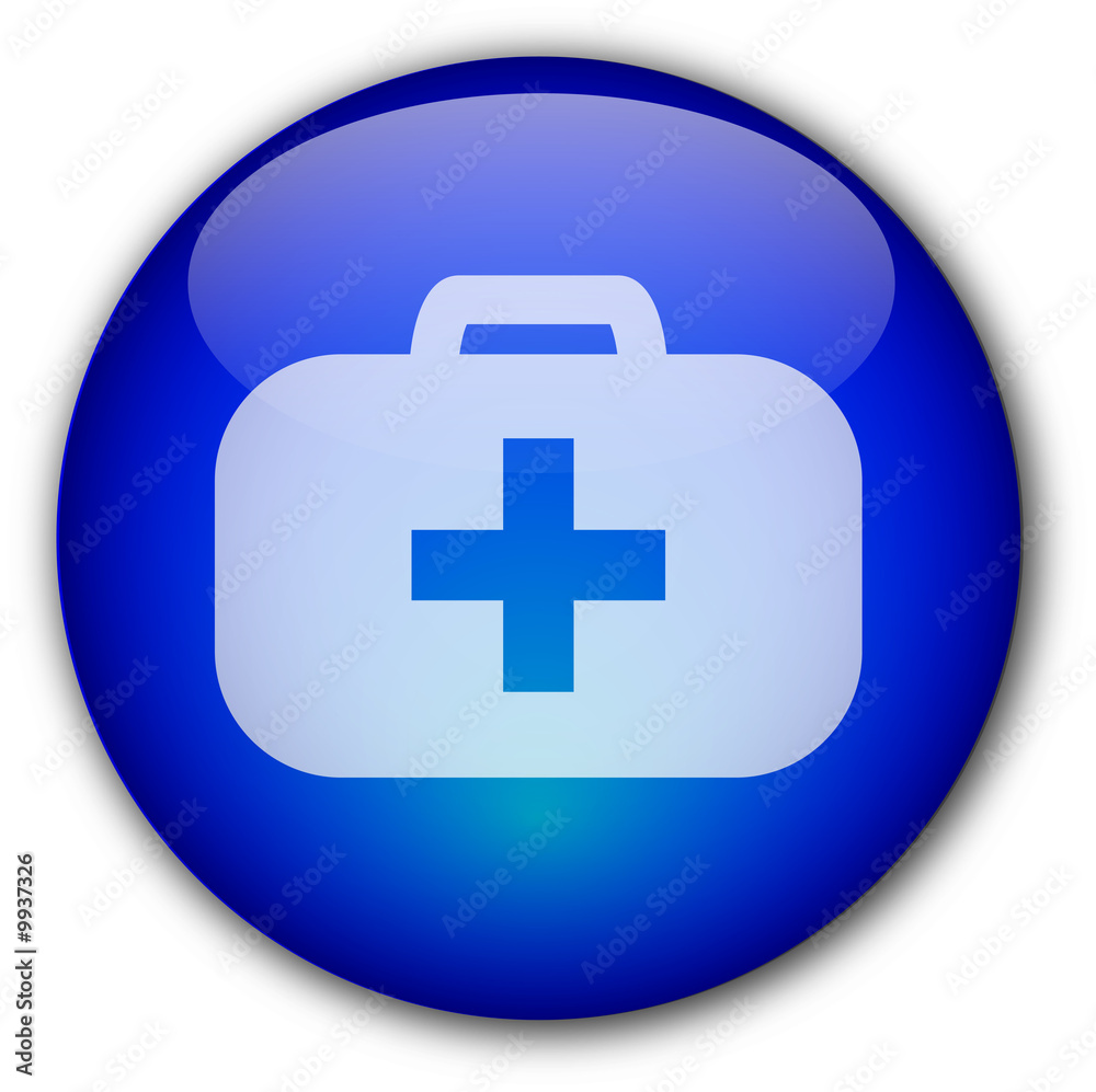First Aid button (blue) First Aid button (blue)