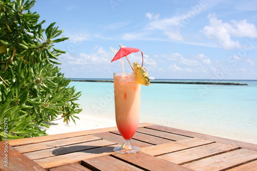 Cocktail am Strand