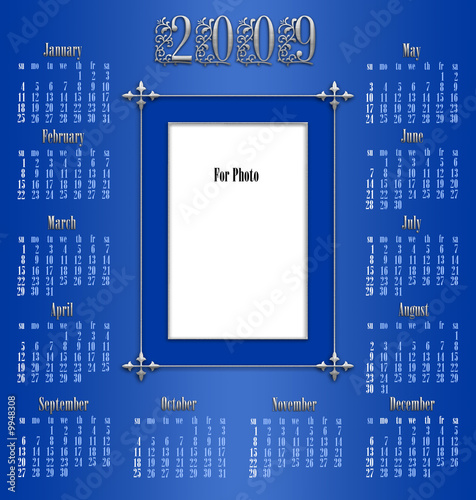 Calendar for a gift