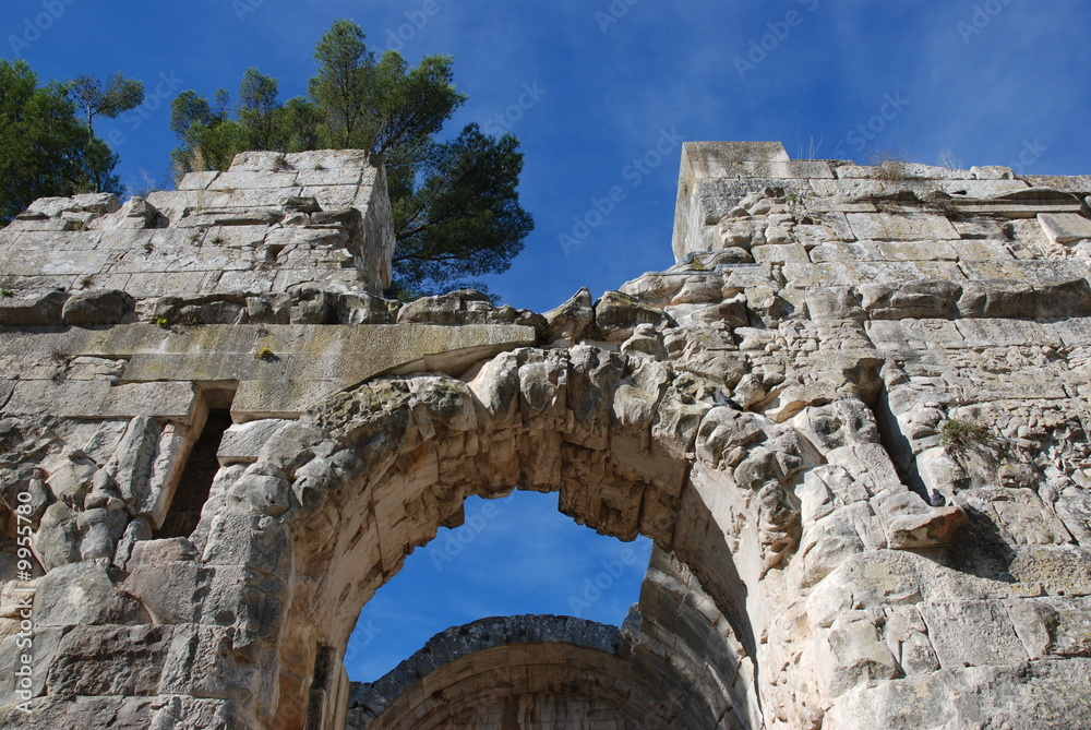 Ruines romaines, Nîmes