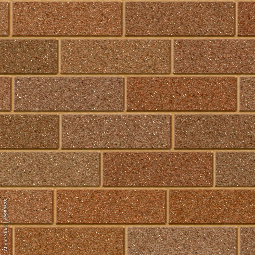 Fototapeta premium layered brick wall closeup view
