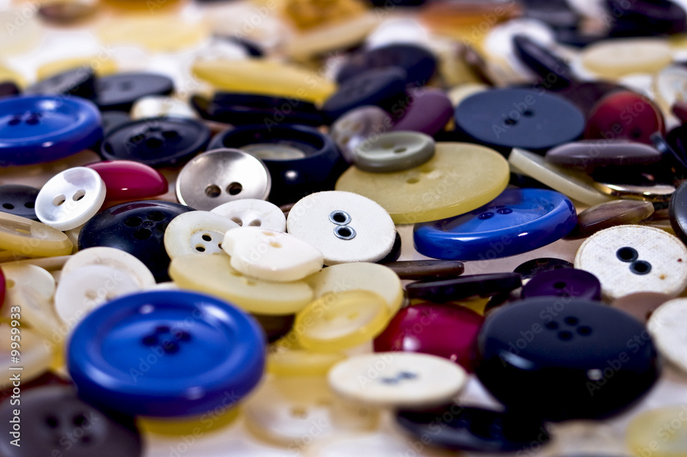 many colorful buttons many colorful buttons