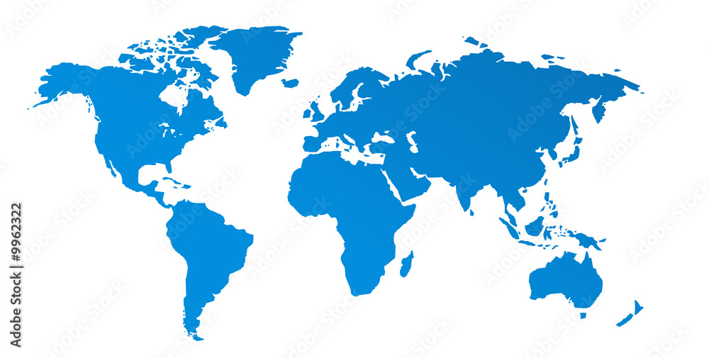 Obraz premium World map