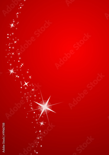 Merry Christmas red decorations