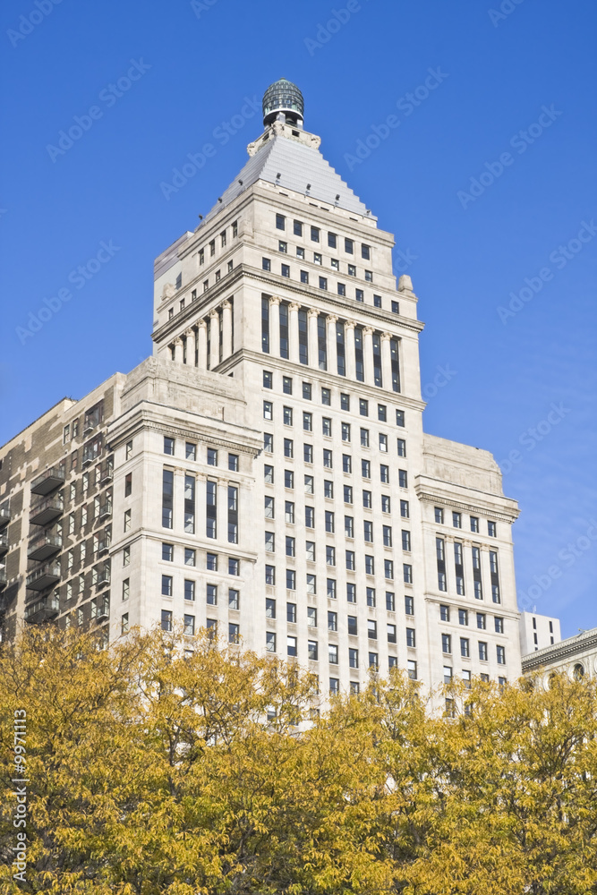 Architecture along Michigan Avenue in Chicago