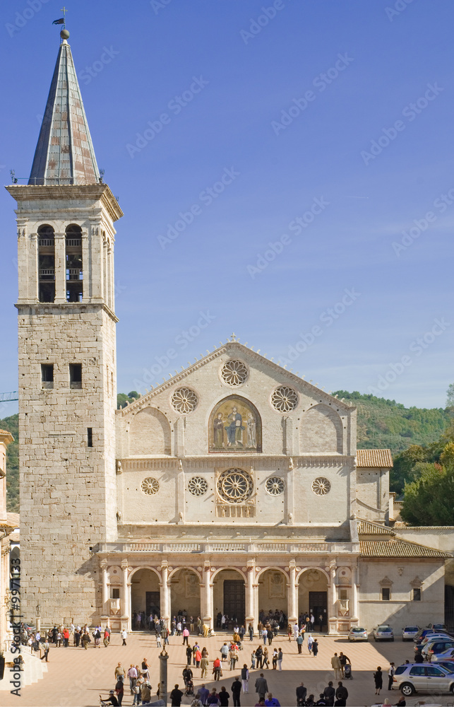 Duomo di Spoleto, Umbria, Italia