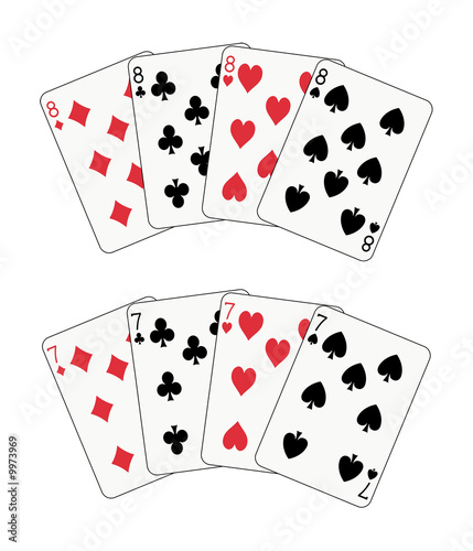 Eights and sevens poker