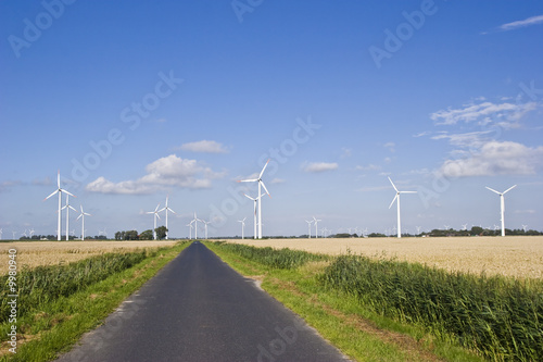 Windradpark an der Nordsee