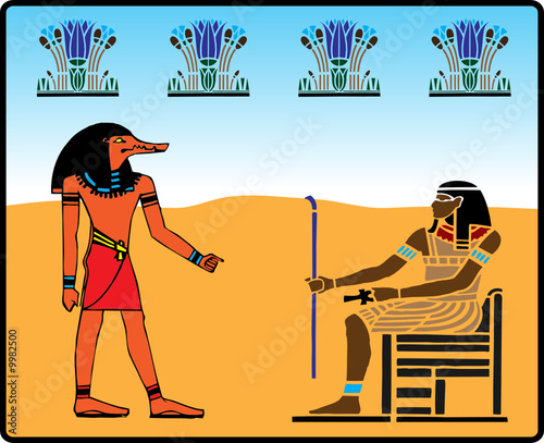 Egyptian hieroglyphics