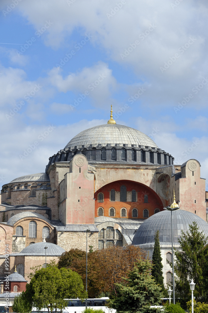 Hagia Sophia museum in Istanbul, Turkey.