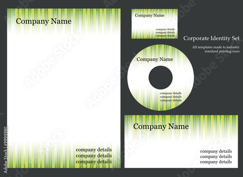 Corporate identity template