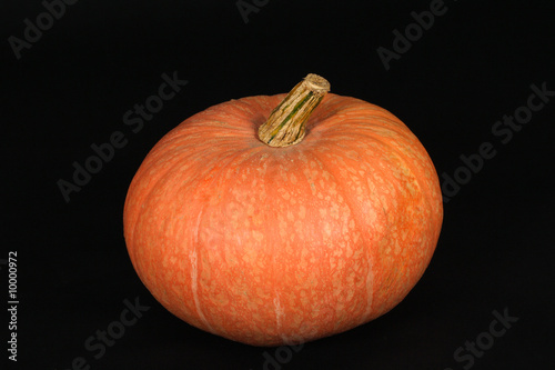 Halloween's orange pumpkin