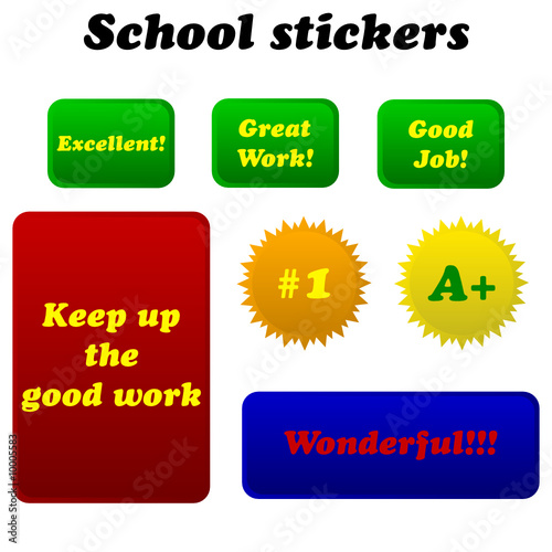 School stickers