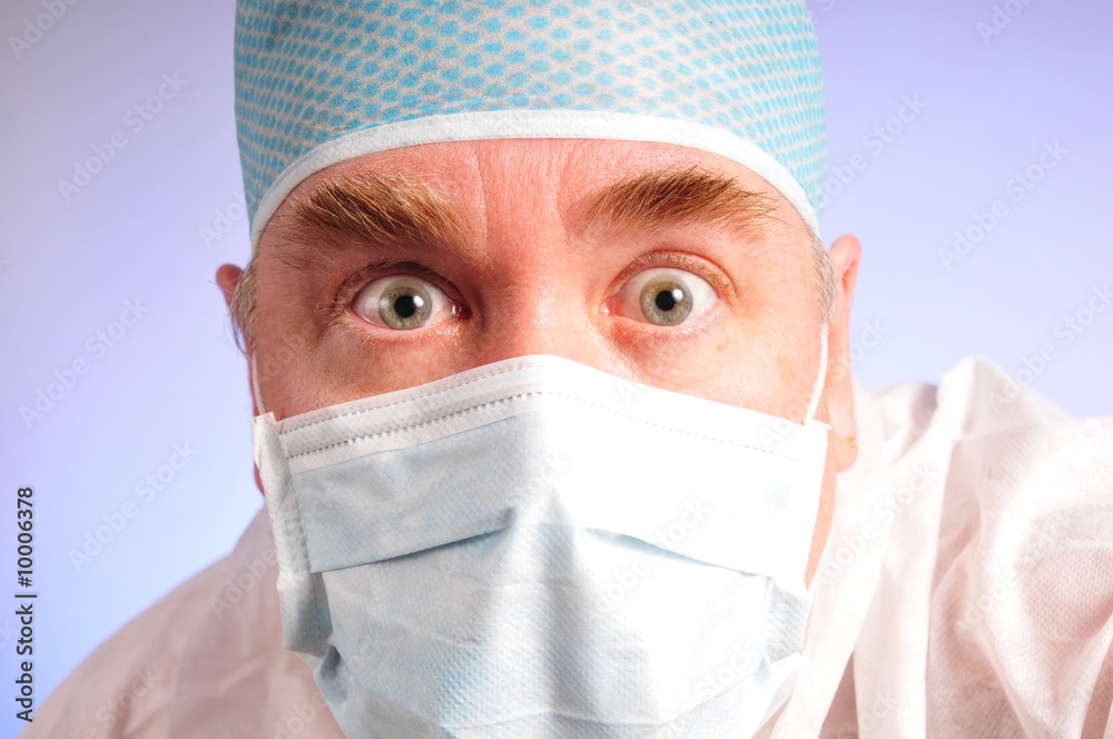 Medial person looking shocked Medial person looking shocked