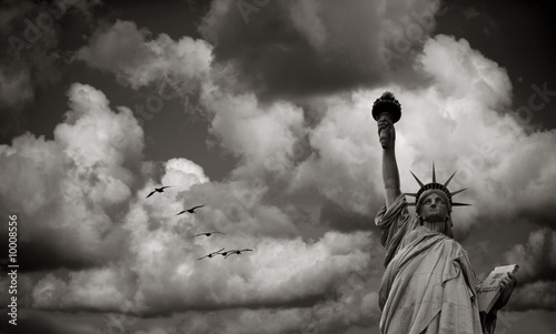 The Statue of Liberty in New York, USA