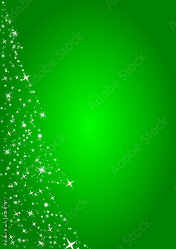 green merry christmas background, tree
