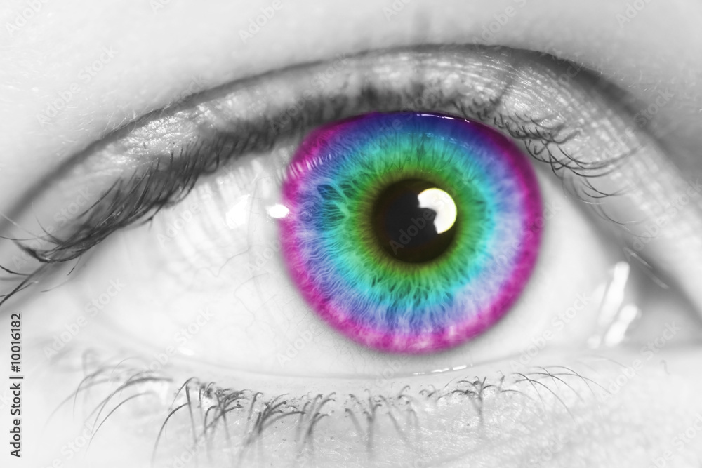 Obraz premium colorful eye