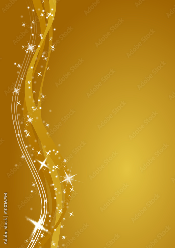 gold merry christmas background