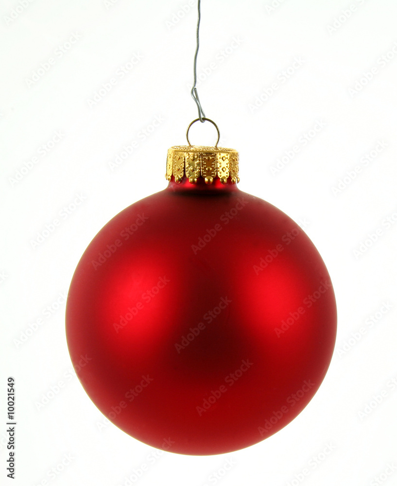Hanging Red Xmas Ornament